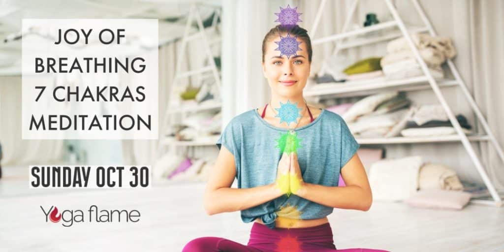 Joy of Breathing 7 Chakras Meditation YogaFlame Lausanne 30.10.2022