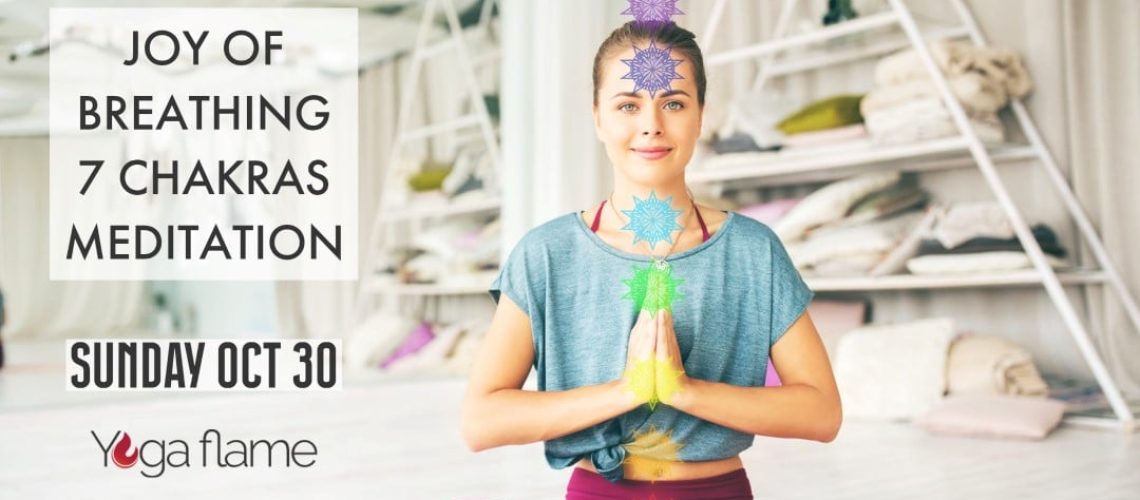 Joy of Breathing 7 Chakras Meditation YogaFlame Lausanne 30.10.2022